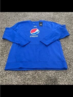 Under Armour X Pepsi, NWT crewneck sweatshirt, men’s size XL